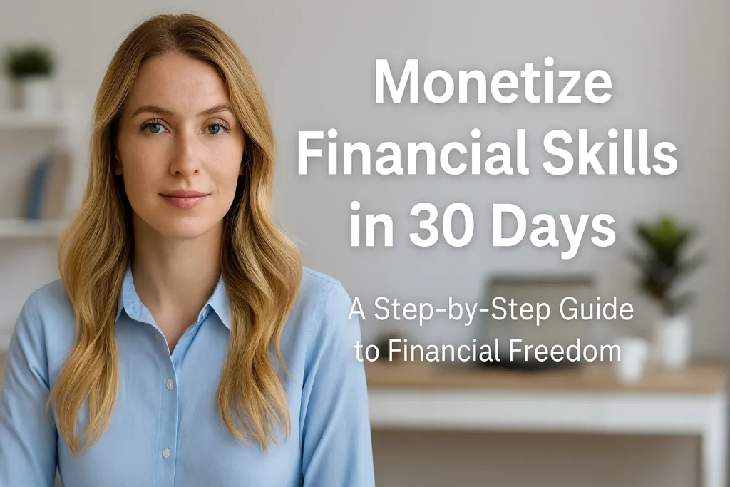 Monetize Financial Skills